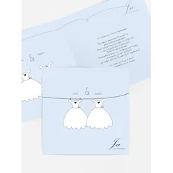 Einladungen zur Hochzeit selbst gestalten mit Spruch und Fotos im Onlinedesigner bei Meine-Kartenmanufaktur.de