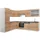 Vicco Winkelküche Fame-Line L-Form 287 cm Eiche/Weiß