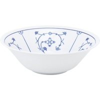 KAHLA 462902A75019H Blau Saks Schüssel 19 cm | Salatschale mit Strohmuster aus Porzellan