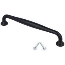 MS Beschläge Möbelgriff Schubladengriff schwarz matt Serie UZ70 Schrankgriff Türgriff Zamak (160mm)