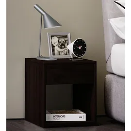 VCM Nachtschrank Sledo Mini 35 x 35 x 35 cm Braun