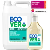 5L ECOVER Universalwaschmittel Flüssigwaschmittel Geißblatt & Jasmin 5L + 1.43L