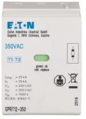 Eaton 195237 Überspannungs-Schutzmodul, Einsatz SPRT12 L SPRT12-350