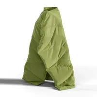 Artemica Multifunktions Daunendecke Outdoordecke Campingdecke Poncho 135x200 cm | green-moss - grün