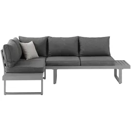 Konifera Hamburg Gartenlounge-Set grau