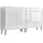 BMG Möbel Sideboard Mailand Set 2 Weiß/