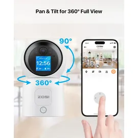ZOSI C519M 4MP Weiß