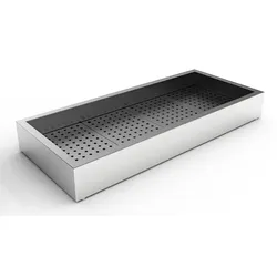 Chefgastro Crash-Eis Behälter Aufbau 4/1 GN BxTxH 1362x590x170mm
