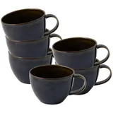 Villeroy & Boch Crafted Denim Kaffeeobertasse - 6 Stück