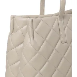 Valentino Ocarina Shopper Synthetik Beige/Weiß