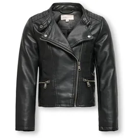 Only Konfreya Faux Leather Bikerjacke Schwarz 152