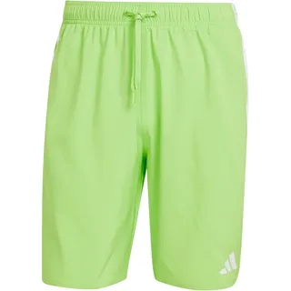 Adidas 3-Streifen 8-Inch Badeshorts Team Semi Sol Green2 / White S