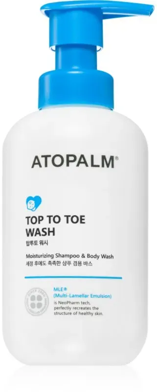 ATOPALM MLE Cleansing Reinigungsgel für Haare und Körper für empfindliche Oberhaut 300 ml