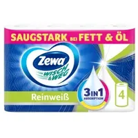 Zewa Küchenrolle Wisch & Weg Reinweiß 2-lagig 4 St.