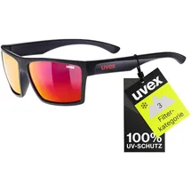 Uvex LGL 29 2213 Black Matt/Red