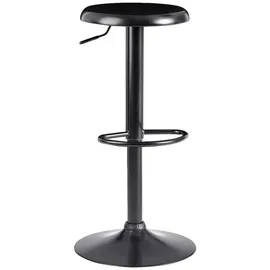 MID.YOU Barhocker 40 x 79 x 40 cm Schwarz
