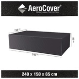 AeroCover Atmungsaktive Schutzhülle für Sitzgruppen 240x150xH85 cm