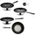 Tefal Jamie Oliver Pfannen-Set 3-tlg. 24 cm + 28 cm + 28 cm