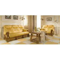 Xlmoebel Polstergarnitur Neue Polstermöbel-Set mit klassischer Wohnlandschaft Couch, (Sofagarnitur 3+2 Sitzer 4069424760712), Hergestellt in Europa braun