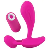 Sweet Smile „RC C- | G-Spot Vibrator“ mit Fernbedienung, 10 Vibrationsmodi, pink
