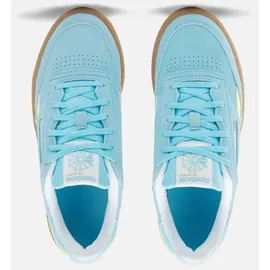 Reebok Club C Revenge Digital Blue/Solar Acid Yellow 35