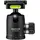 Walimex Mantona Fortress Kugelkopf 40 mm bis 15 kg, Stativkopf mit 360° Panorama-Funktion & 3 Wasserwaagen, inkl. Schnellwechselplatte und Friktionswegkontrolle