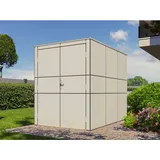 BERTILO HPL Bike Fahrradbox grau 155 x 229 cm