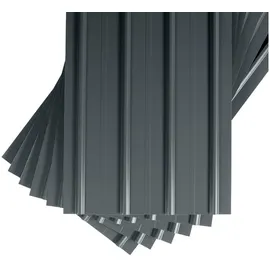 bravo the smart solution SMART Cover Set H12 Plus 12 x Trapez-Abdeckblech 125 x 45 cm 6,75 m2 Stärke 0,3 mm