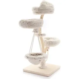 Wiltec Designer Kratzbaum 130 cm braun