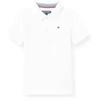 Tommy Hilfiger Kurzarm-poloshirt Bright White 6 Jahre