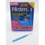 Piksters Interdentalbürsten, 35 Stück, Größe 5 (Blau))