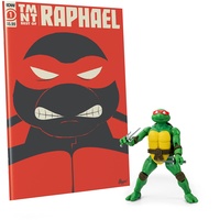 The Loyal Subjects Teenage Mutant Ninja Turtles Best of Raphael 100-seitiges IDW Comicbuch & Raphael BST AXN 12,7 cm Actionfiguren-Set