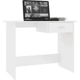 vidaXL Schreibtisch Weiß 100x50x76 cm Holzwerkstoff