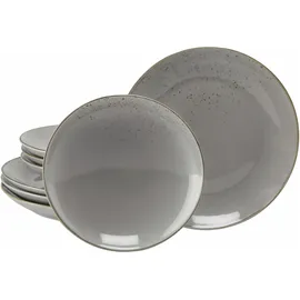 CreaTable Nature Collection Stone Tafelservice 8-tlg. Steinzeug