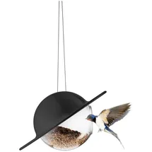 eva solo Saturn Vogelhäuschen schwarz