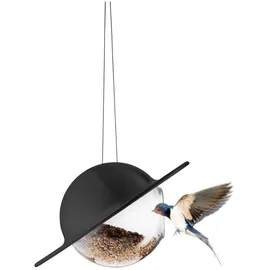 eva solo Saturn Vogelhäuschen schwarz