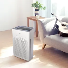 winix ZERO-S luftreiniger Allergiker, CADR 400m3/h, 100m2, Air Purifier für Raucherzimmer gegen Allergien, Staub, Pollen, Tierhaare, Luftqualitätsanzeige, Auto Schlafmodus, Weiß