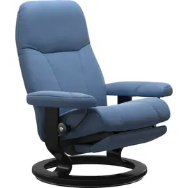 Stressless Stressless® Relaxsessel Consul, elektrisch verstellbar, optional 2-motorisch, Größe M & L blau 76 cm x 100 cm x 74 cm
