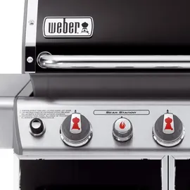 Weber Genesis E-330WR Gasgrill Stealth Edition 2025 Schwarz inkl. Drehspieß