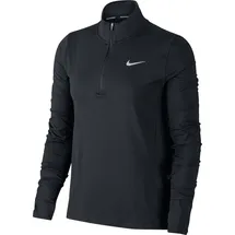 Nike Element 1/2-Zip Laufshirt Damen black/reflective silver M