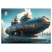 Calvendo Steampunk Maschinenwelt (Wandkalender 2026 DIN A4 quer), CALVENDO