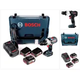 Bosch GSB 18V-85 C inkl. 3 x 5,0 Ah + L-Boxx