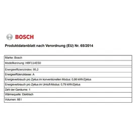 Bosch Herdset Backofen Kindersicherung + Induktionskochfeld Booster autark 60cm