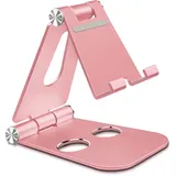 Verstellbare Handy Ständer, Foldable Tablet Stand kompatibel mit 12 Mini, 12 Pro Max, 11 Pro, Xs, XR, 8, 7, 6S Plus, SE, S10 S9 S8, , Smartphone und Tablet [4-13 inch]