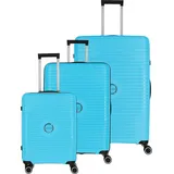 Travelite ORBITA 3 tgl. Kofferset - Türkis - Hellblau