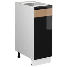 Vicco Apothekerschrank Fame-Line 30 x 51,5 x 81,5 cm Schwarz