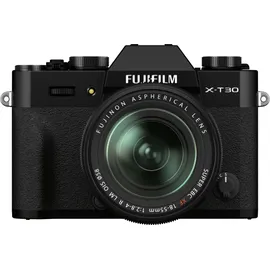Fujifilm X-T30 II schwarz + XF18-55mm Set