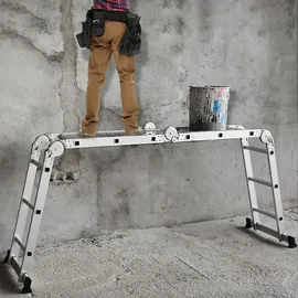 UISEBRT Gelenkleiter 6 Stufen