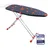 Harbinger Bügelbrett, Bügeleisen Ablage, Bügelbrettbezug 36X114cm, Höhe 50-80cm, Schwarz