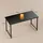 luxuskollektion ODK Schreibtisch Schwarz 120x50x74cm Bürotisch Mit Stauraum - Kopfhörerhalter